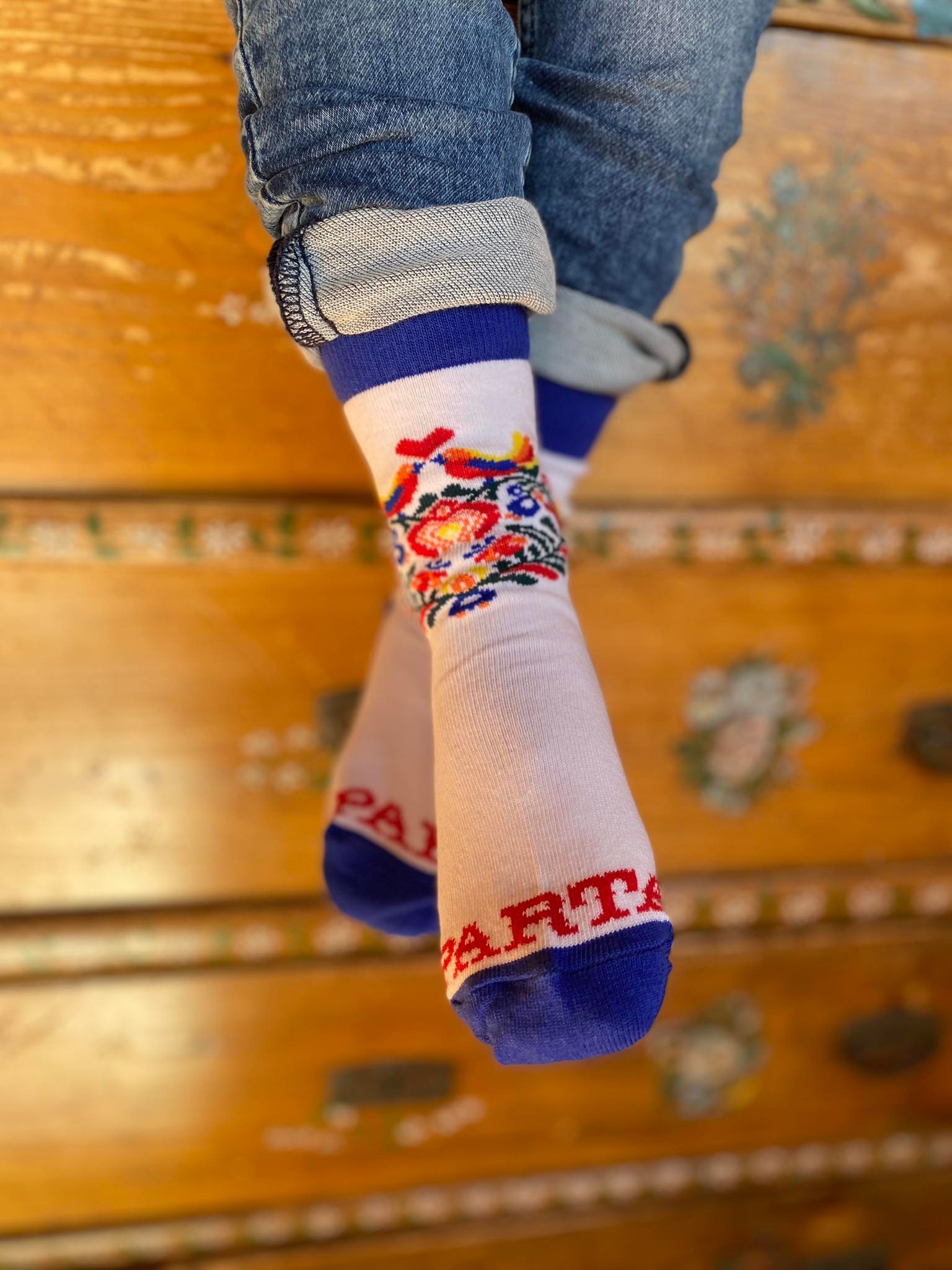Detské folklórne ponožky